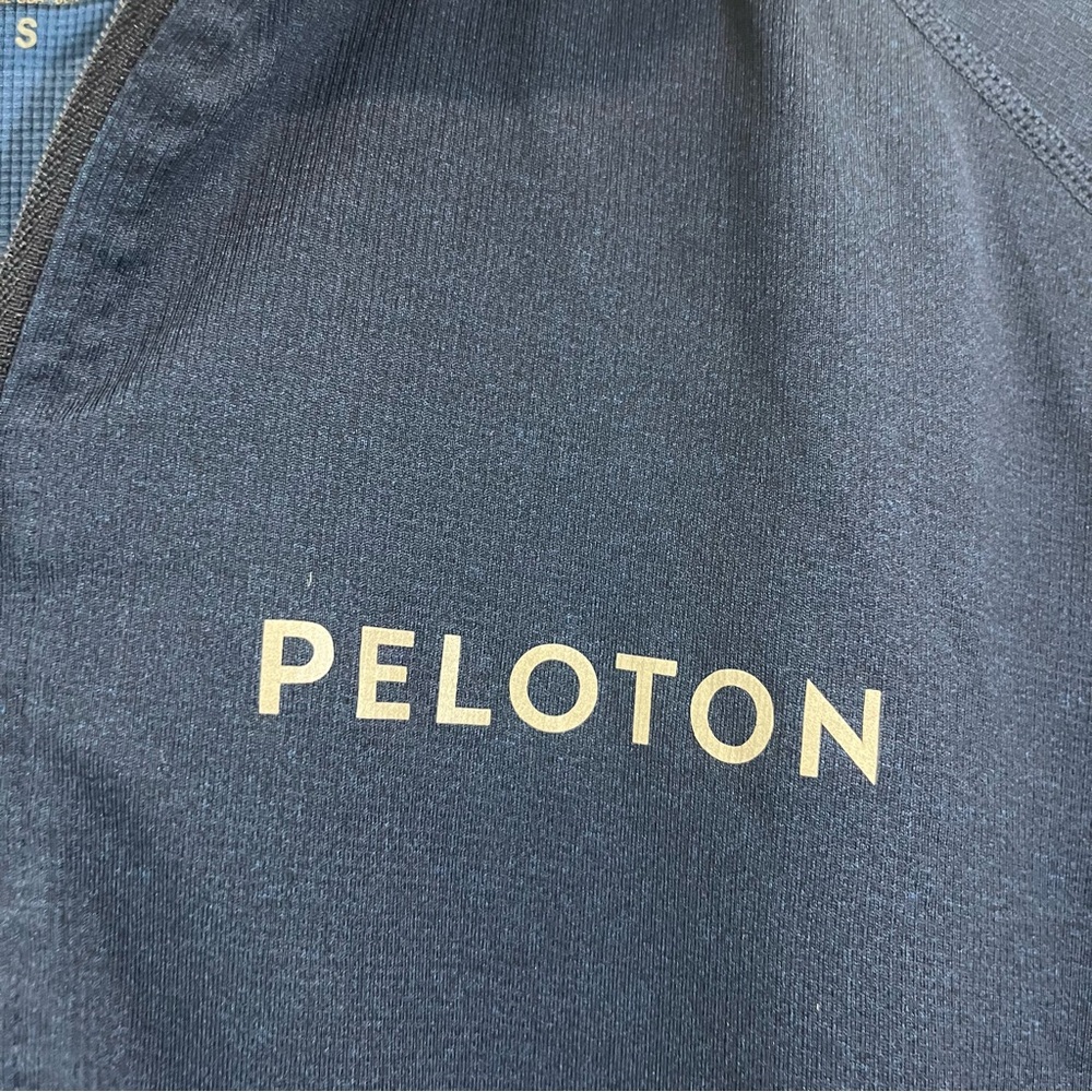 Rhone x Peloton Performance Pullover Navy Blue Lightweight Shirt Jacket Small - Picture 6 of 10